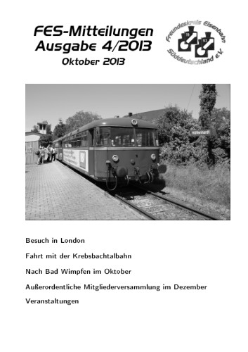 Rundschreiben 2013 / 4