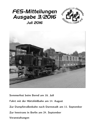 Rundschreiben 2016 / 3