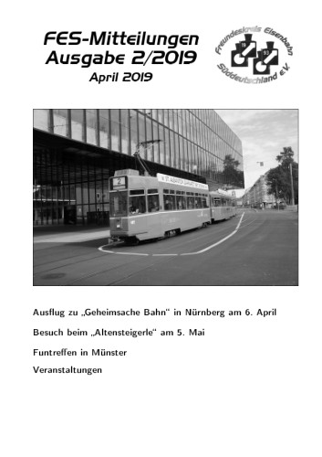 Rundschreiben 2019 / 2
