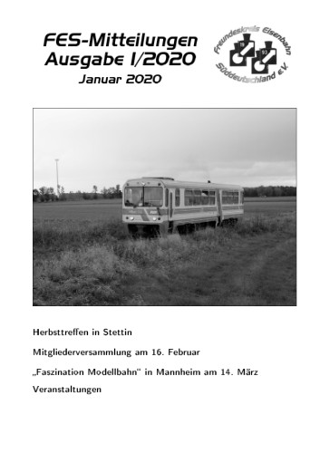Rundschreiben 2020 / 1