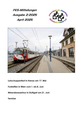 Rundschreiben 2025 / 2
